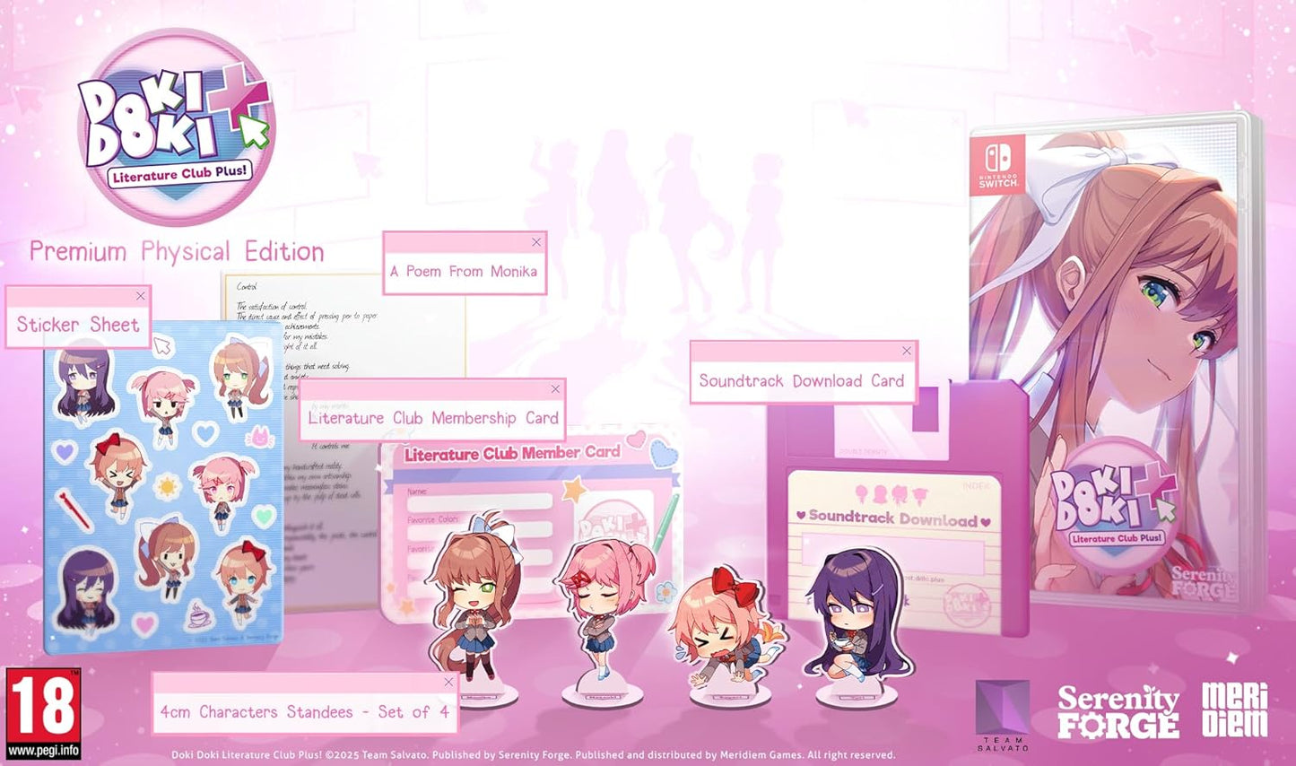 Doki Doki Literature Club Plus! (Nintendo Switch)