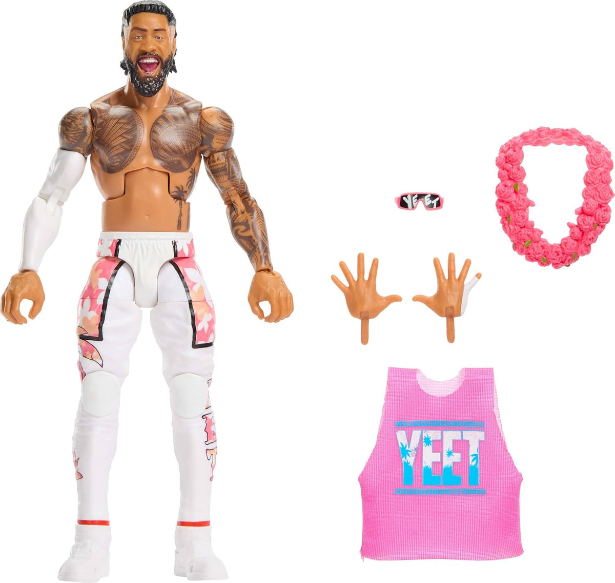 WWE - Elite Collection Top Picks 6" Figure: #7 Jay Uso (Toys)