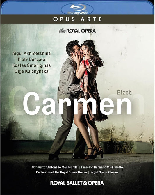 Aigul Akhmetshina / Piotr Beczala / Olga Kulchynska / Kostas Smoriginas / Orchestra Of The Royal Opera House / Royal Opera Chorus / Antonello Manacorda - Georges Bizet: Carmen (Blu-ray)