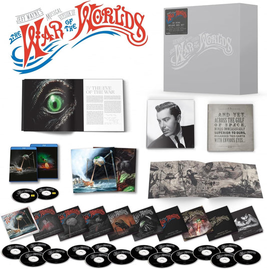 Jeff Wayne - Jeff Waynes Musical Version Of The War Of The Worlds (16CD+2BD Box Set) (CD + Blu-ray Box Set)