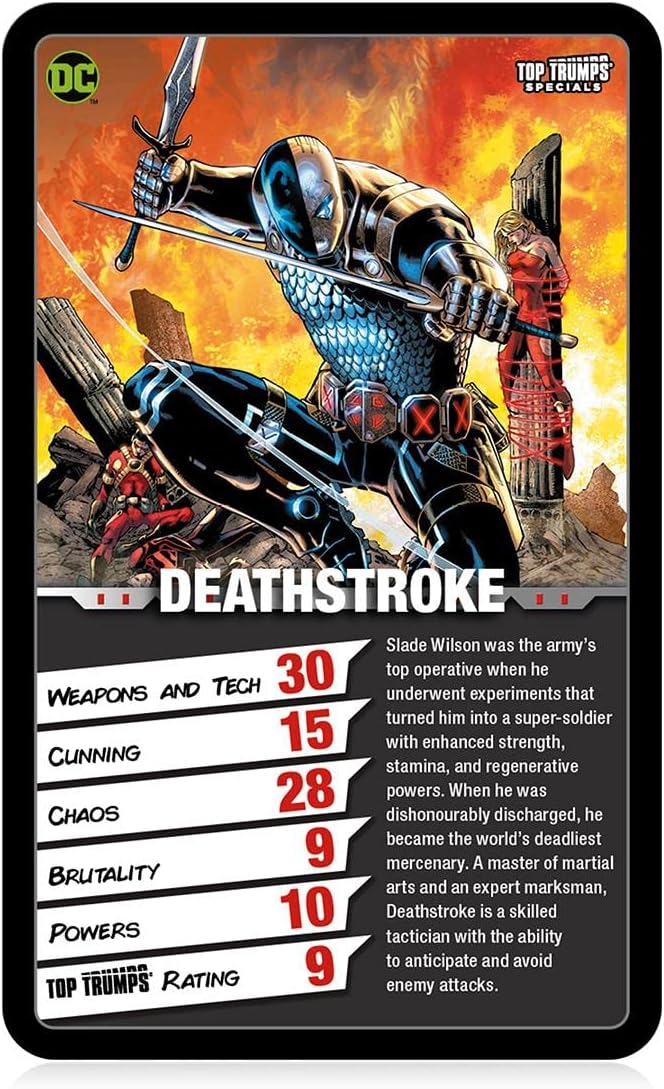 Top Trumps Card Game Specials DC supervillains