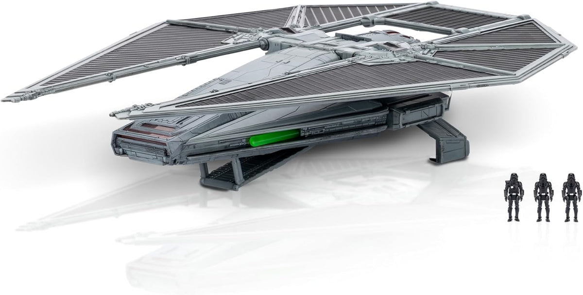 Star Wars - Micro Galaxy Deluxe Vehicle (9" Vehicle & Figure) Dreadnaught Class - TIE Reaper Attack Lander) (Toys)