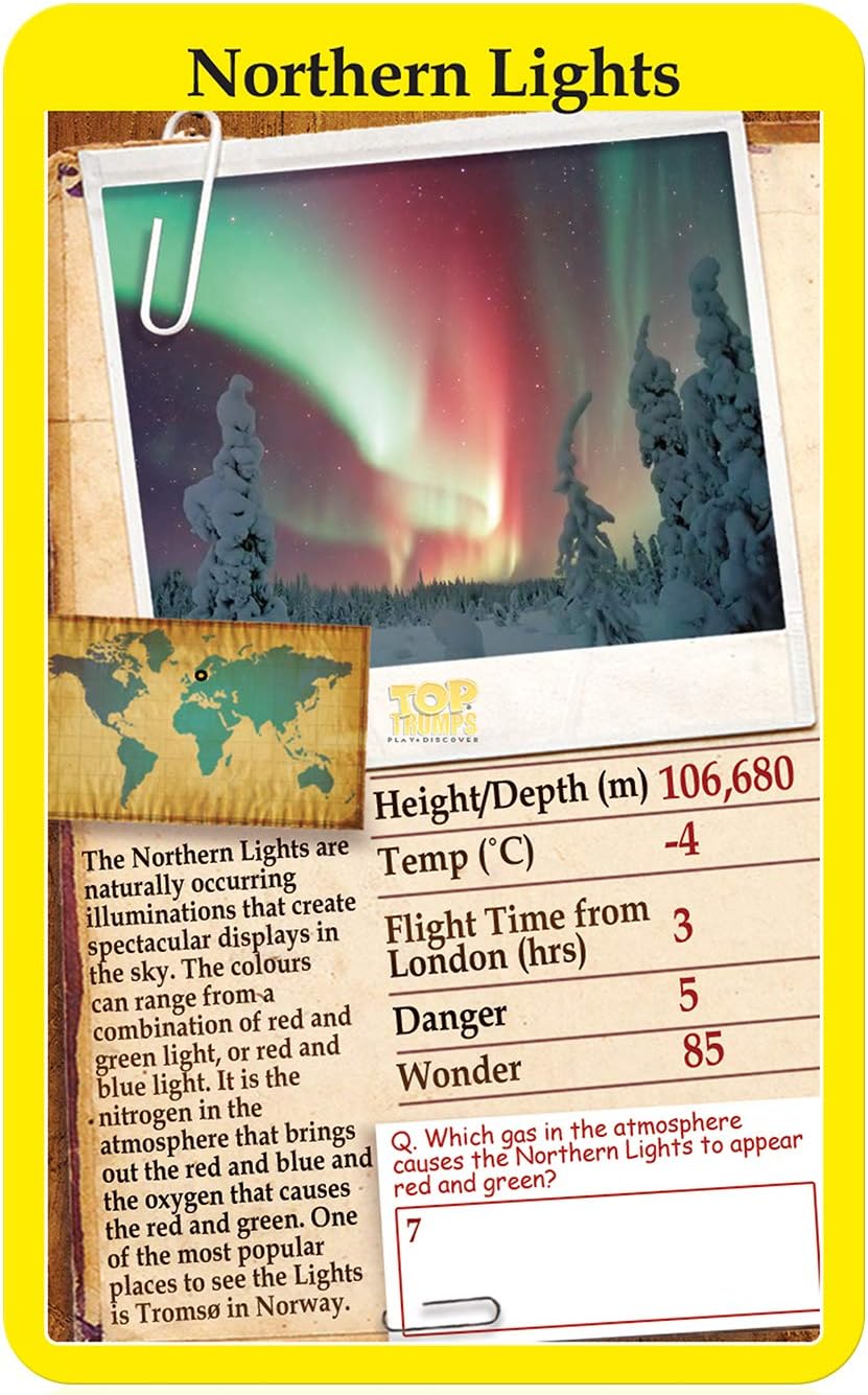 Top Trumps Card Game Classics Wonders of the World