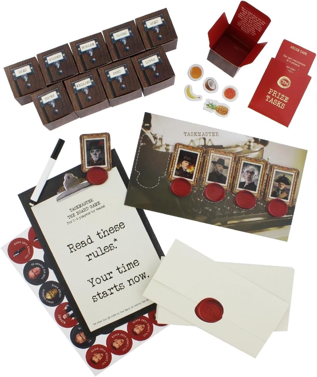 Ginger Fox - Taskmaster Board Game - New (Board Games)