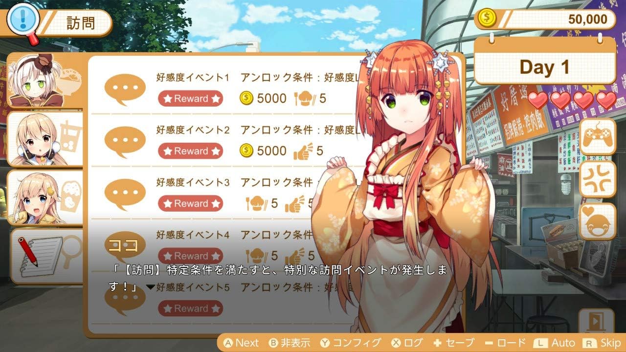 Food Girls (Japanese Import - English Sub in Game) (Nintendo Switch)