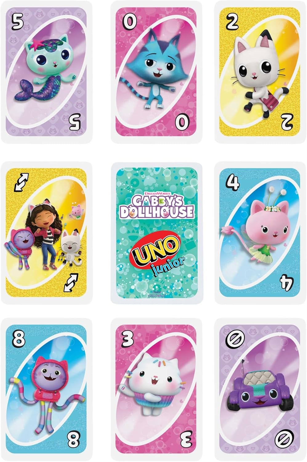 Uno - Junior Gabby's Dollhouse (Board Games)