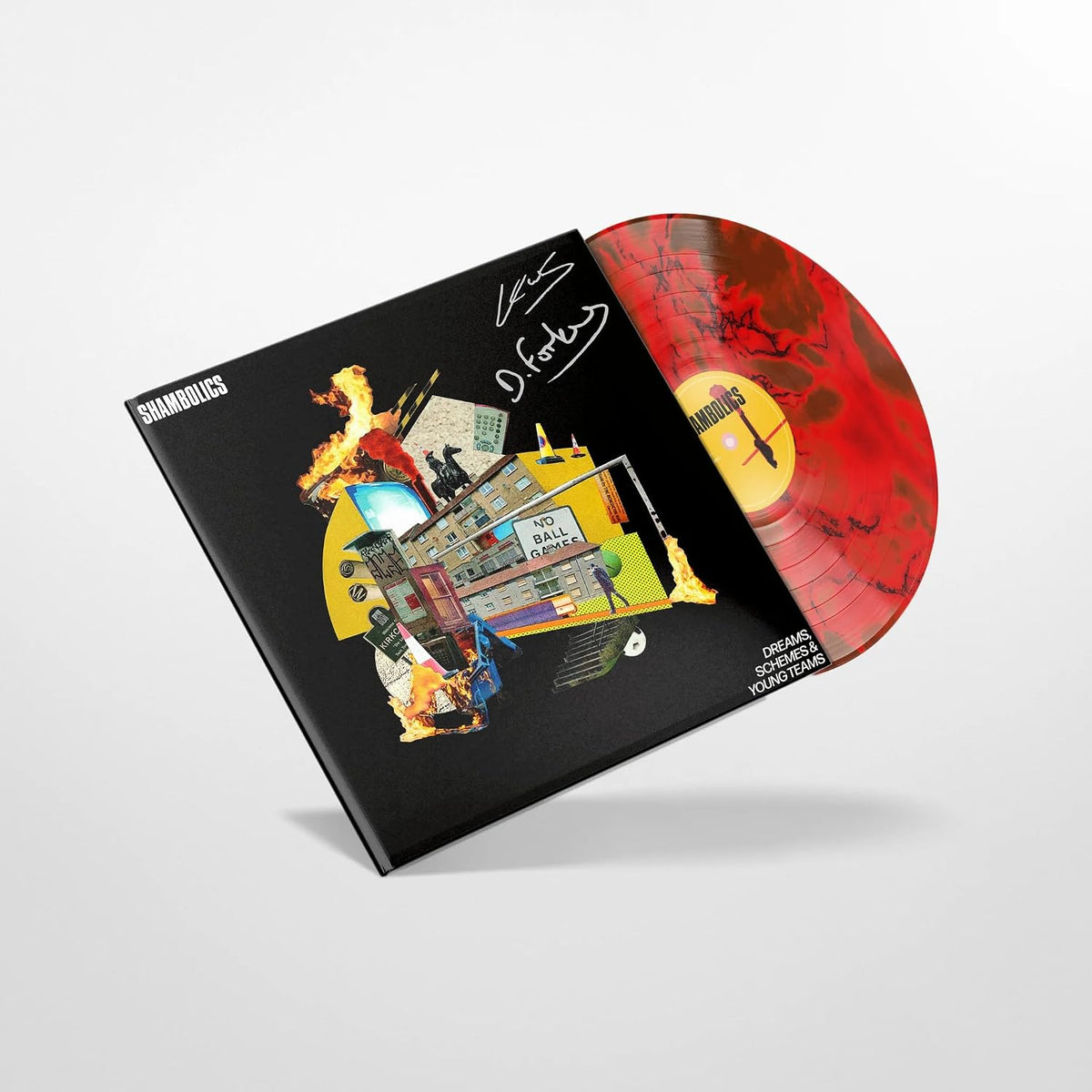 Shambolics - Dreams Schemes & Young Teams - Ned Red 12 Marble Disc D2C EXCLUSIVE (Vinyl)