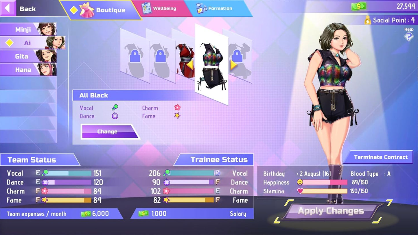 K-Pop Idol Stories (Nintendo Switch)