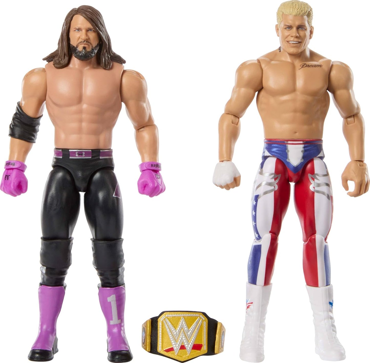 WWE - 2-pack Cody Rhodes vs AJ Styles Figure (Toys)