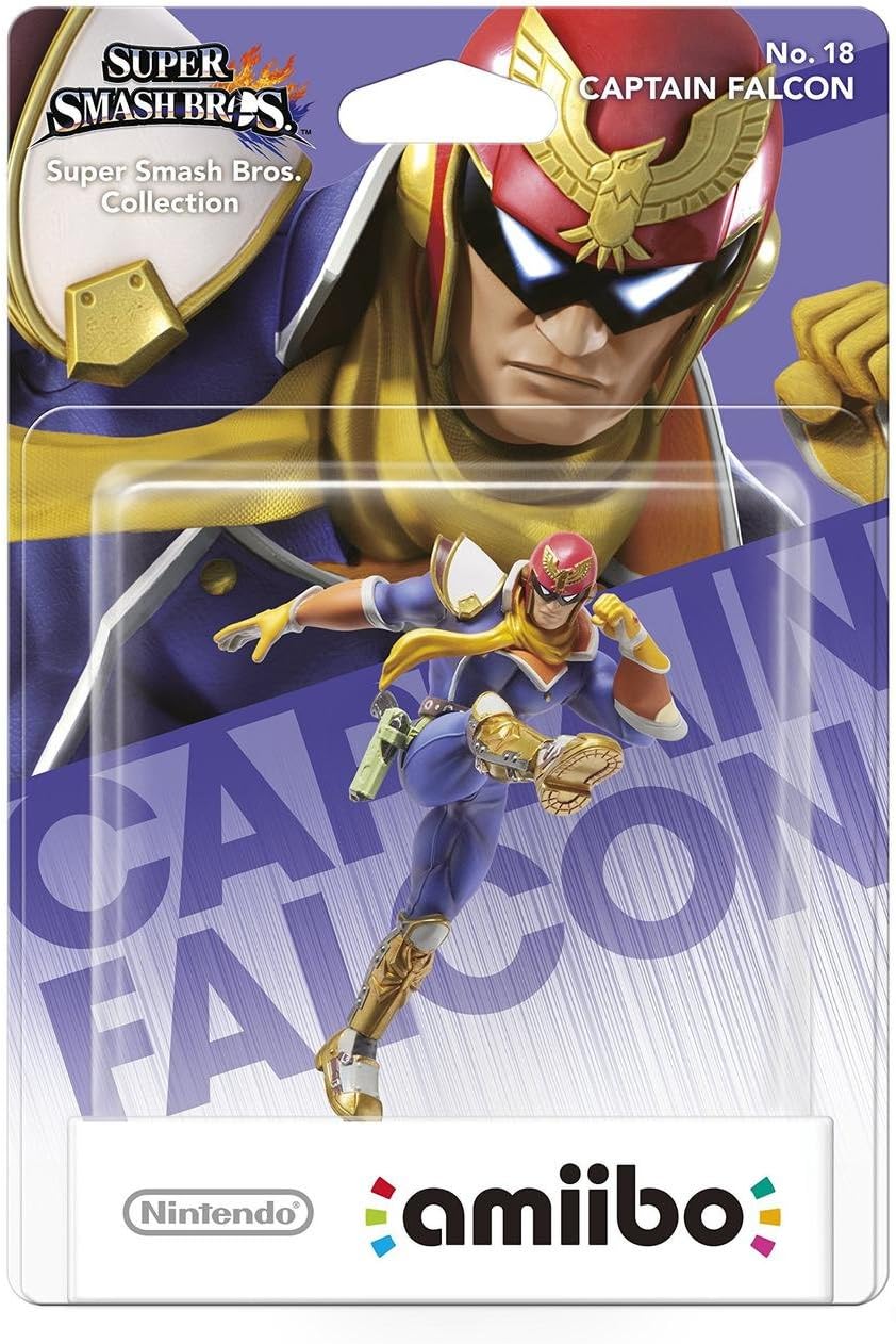 Nintendo Amiibo Character - Captain Falcon (Super Smash Bros. Collection) (Nintendo Switch)