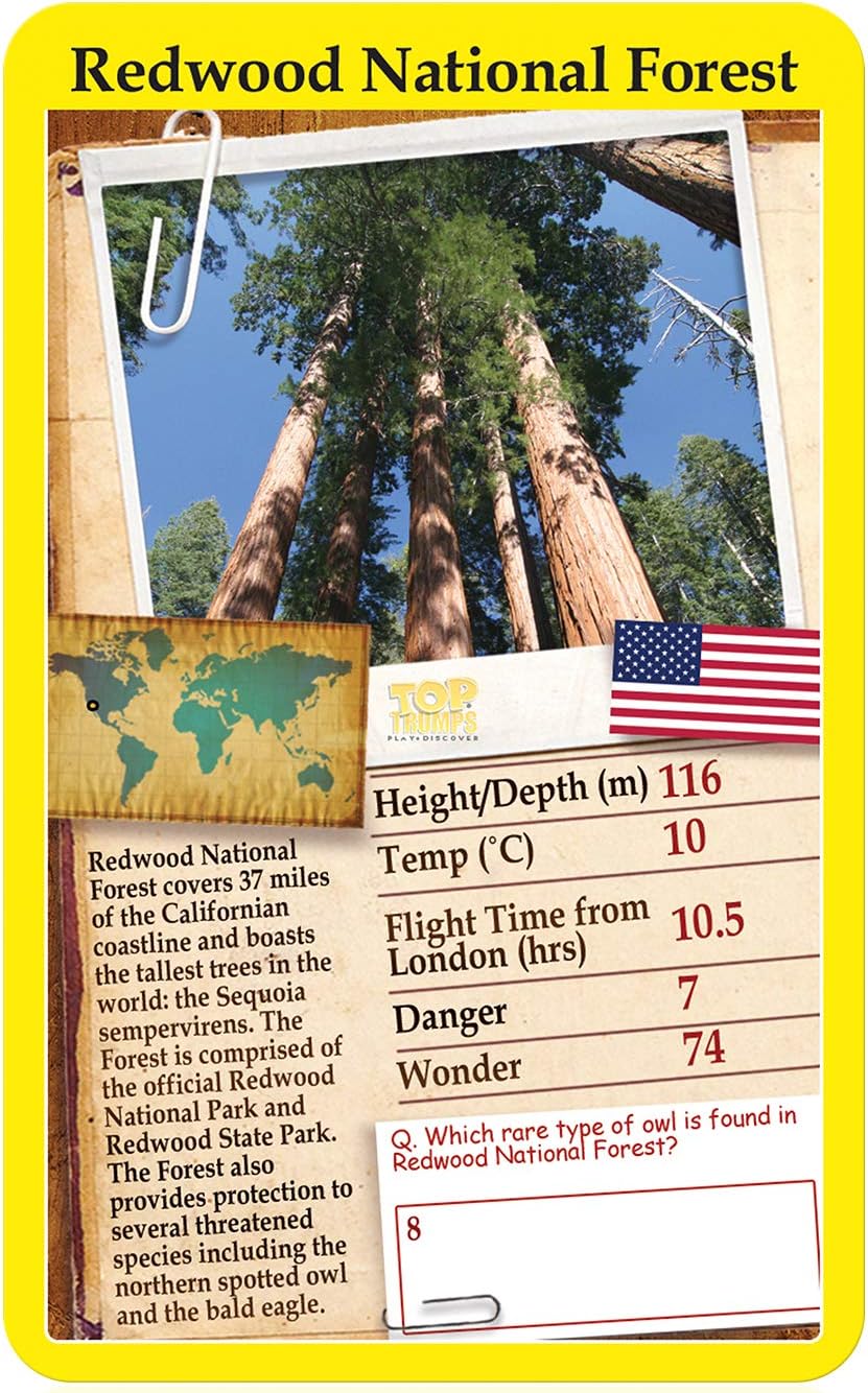Top Trumps Card Game Classics Wonders of the World