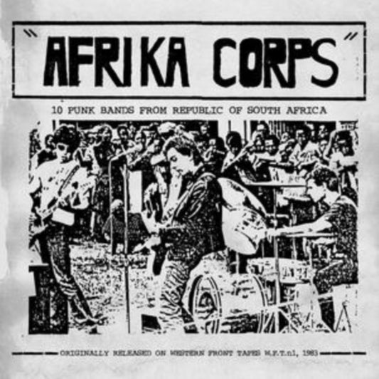 Various Artists - Afrika Corps - 10 Punk Bands From Republic Of South Africa (Vinyl)