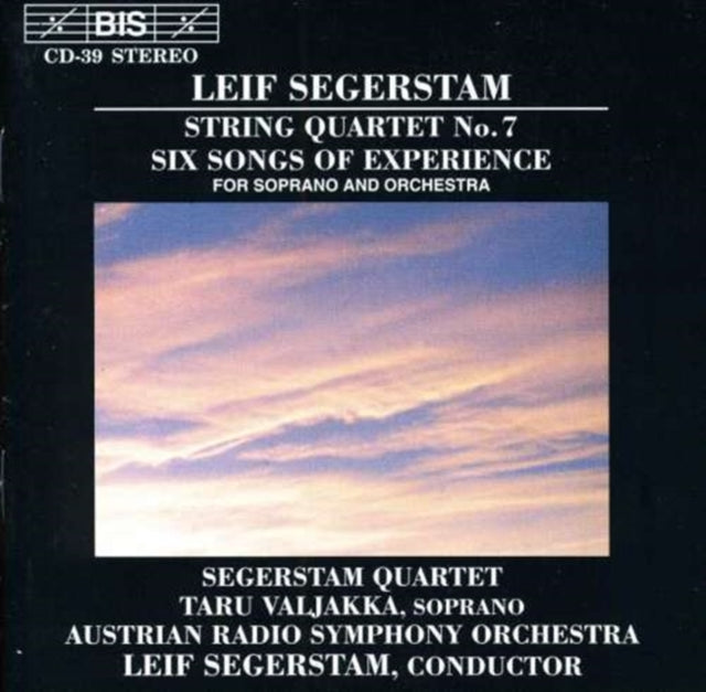 Leif Segerstam - Six Songs Of Experience / Strin (CD)