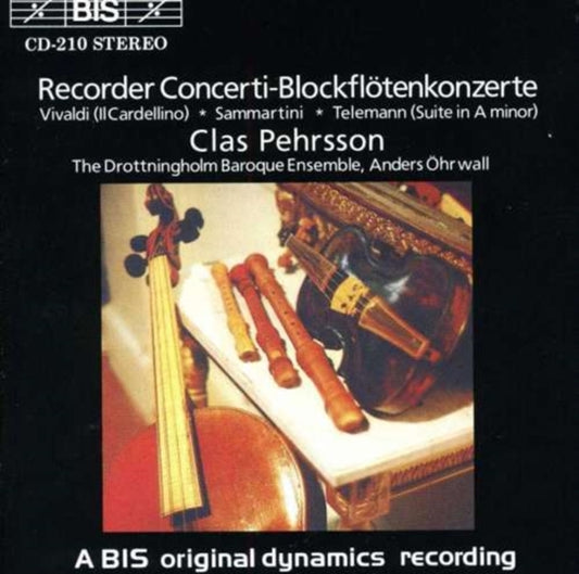 Pehrssonclas - Vivaldisammartinitelemann Blockflötenkonzerte (CD)
