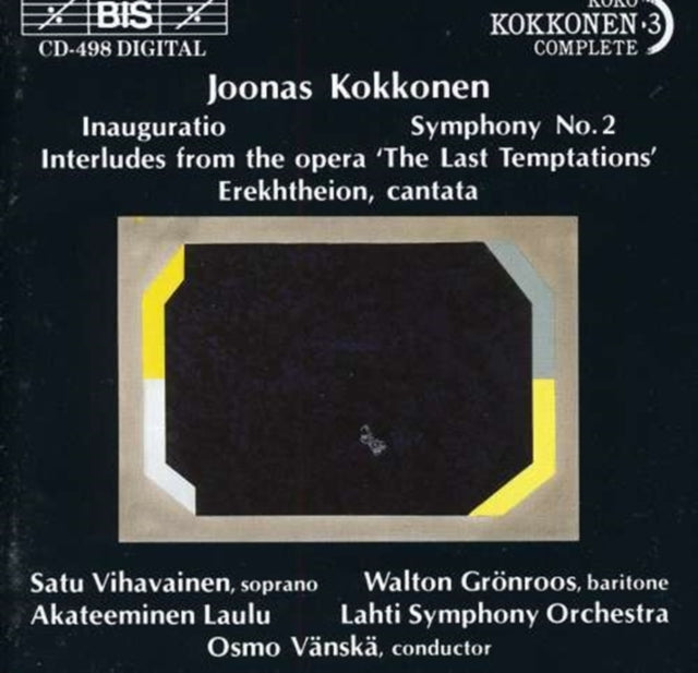 Kokkonen - Helsinki Academic Cslahti So (CD)