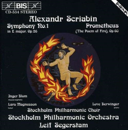 Segerstam / Stockholm Symph Orch - Scriabin-Symph. N.1 In E Major / Prometheus (CD)