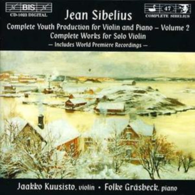 Kuusistograsbeck - Sibeliuscomplete Vln Pno Works 2 (CD)