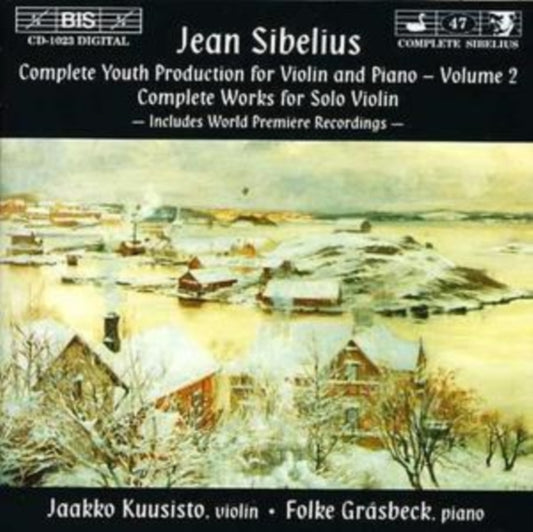 Kuusistograsbeck - Sibeliuscomplete Vln Pno Works 2 (CD)