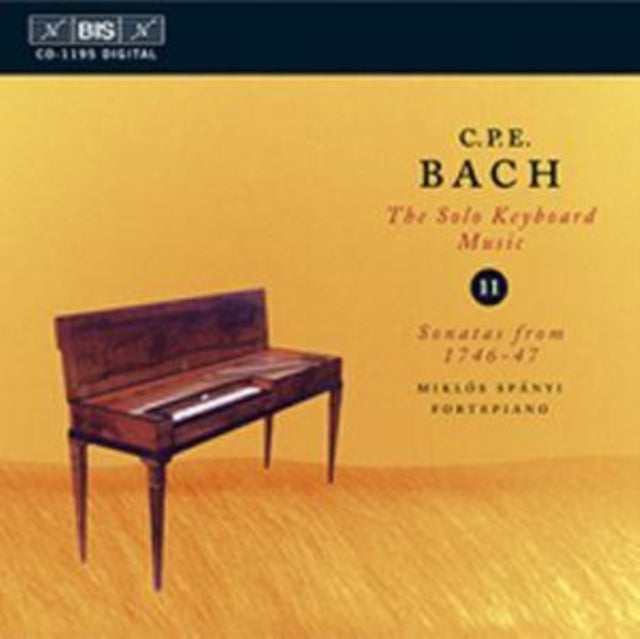 Miklos Spanyi - Cpe Bachsolo Keyboard Music Vol 11 (CD)