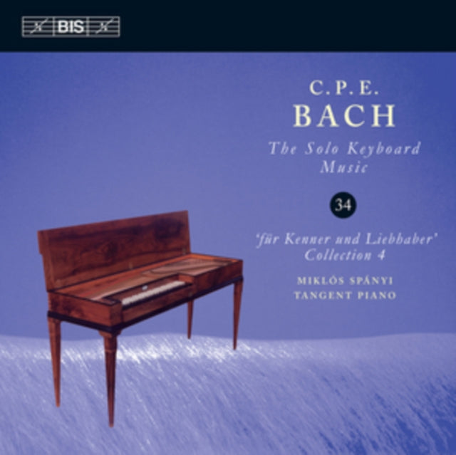 Miklos Spanyi - Cpe Bach: Solo Keyboard 34 (CD)