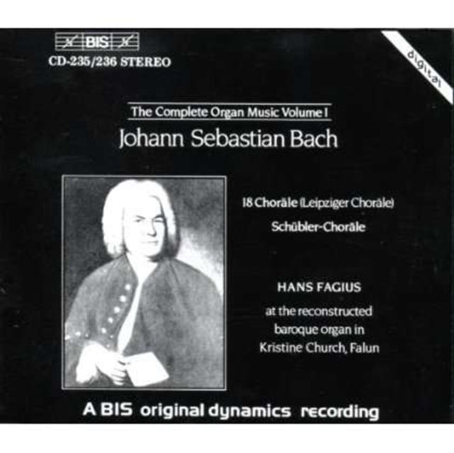 Hans Fagius - Js Bachorgan Music (CD)