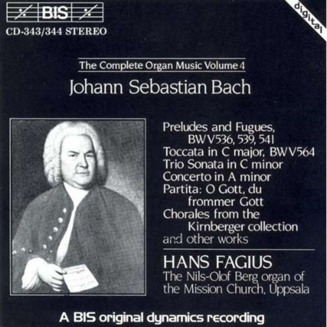 Js Bach - Fagius  Hans (CD)