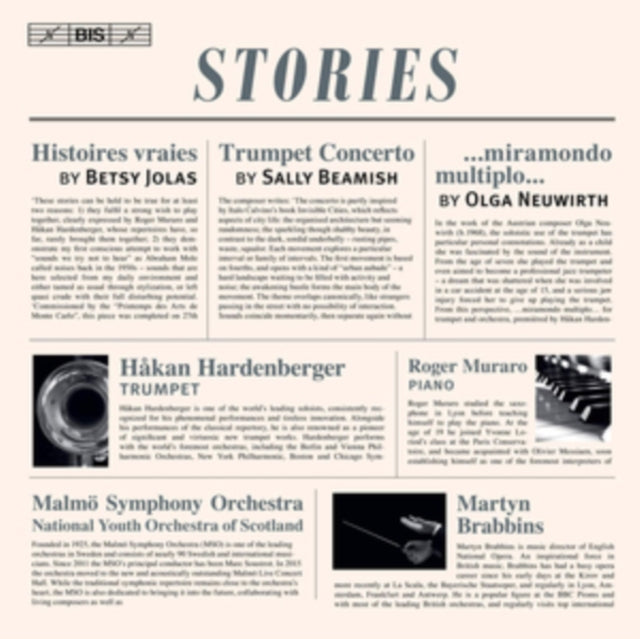 Hardenberger / Muraro / Brabbins - Stories: Betsy Jolas: Histoires Vraies / Sally Beamish: Trumpet Concerto / Olga Neuwirth: ... Miramondo Multiplo ... (SACD)