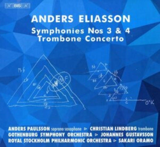 Various Artists - Anders Eliasson: Symphonies Nos 3 & 4 / Trombone Concerto (SACD)