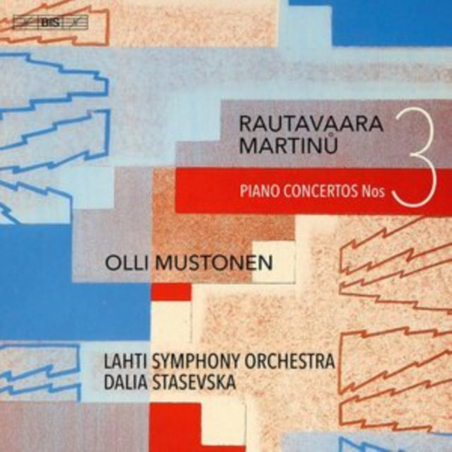 Mustonen / Lahti So / Stasevksa - Einojuhani Rautavaara / Bohuslav Martinu: Piano Concertos Nos. 3 (SACD)