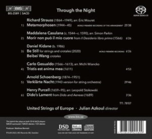 United Strings Of Europe - Through The Night (SACD)