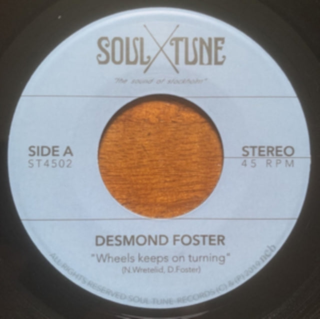 Desmond Foster - Wheels Keeps On Turning / Attitude (Vinyl Single)