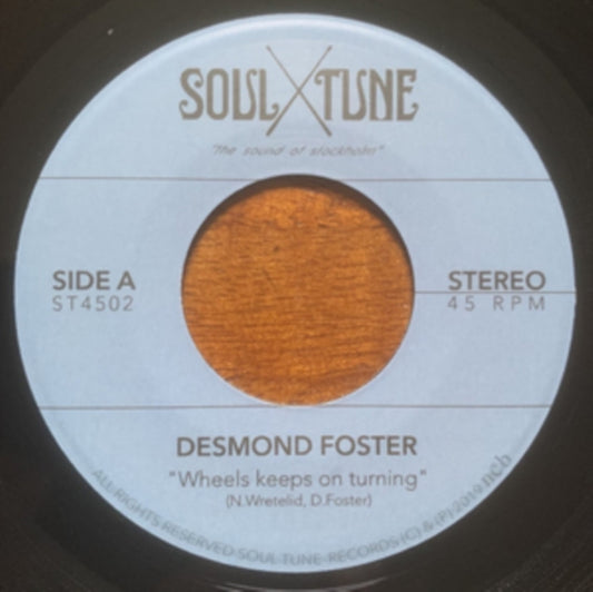 Desmond Foster - Wheels Keeps On Turning / Attitude (Vinyl Single)