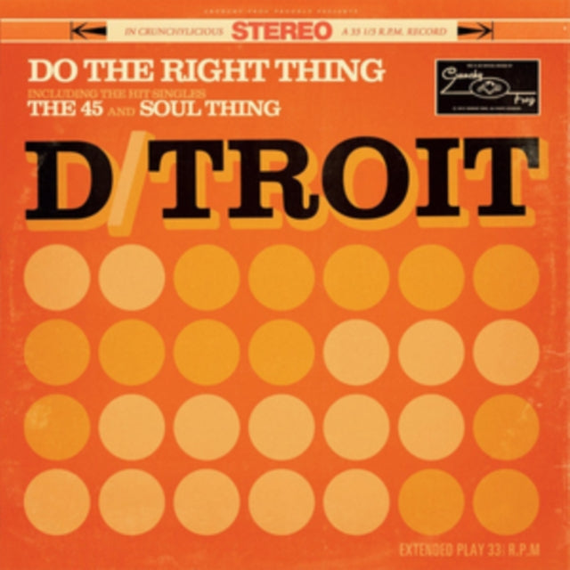 D/Troit - Do The Right Thing (Vinyl)