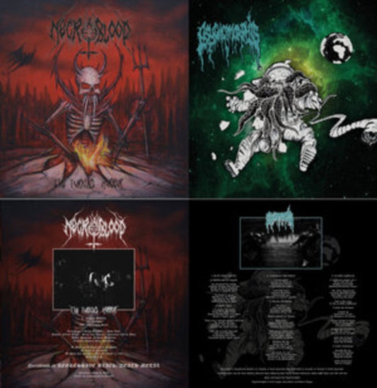 Necroblood / Psychomorphis - The Lurking Horror / Amorphous Chaos (CD)