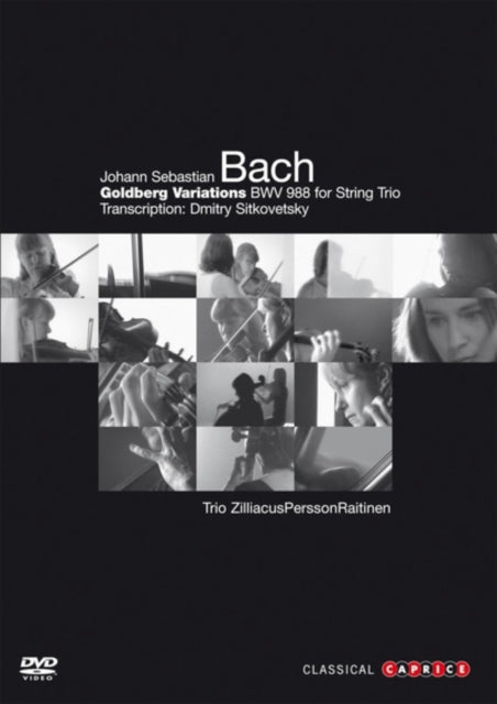 Trio Zilliacus Persson Raitinen - Goldberg Variations For String Trio (DVD)