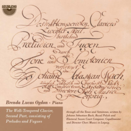 Brenda Lucas Ogdon - Bach: The Well-Tempered Klav (CD)