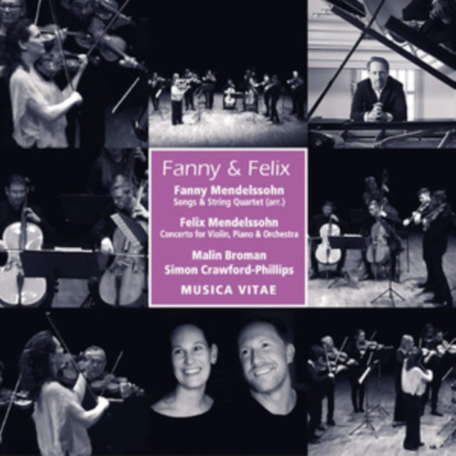 Musica Vitae / Broman / Crawford - Fanny Mendelssohn: String Quartet Felix Mendelssohn: Double Concerto (CD)