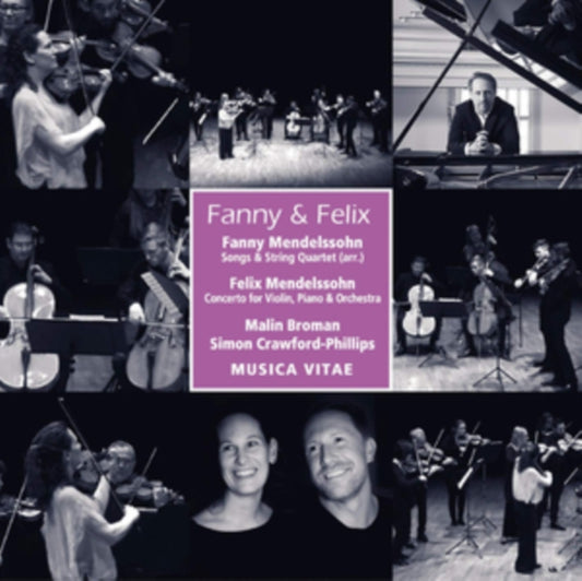 Musica Vitae / Broman / Crawford - Fanny Mendelssohn: String Quartet Felix Mendelssohn: Double Concerto (CD)