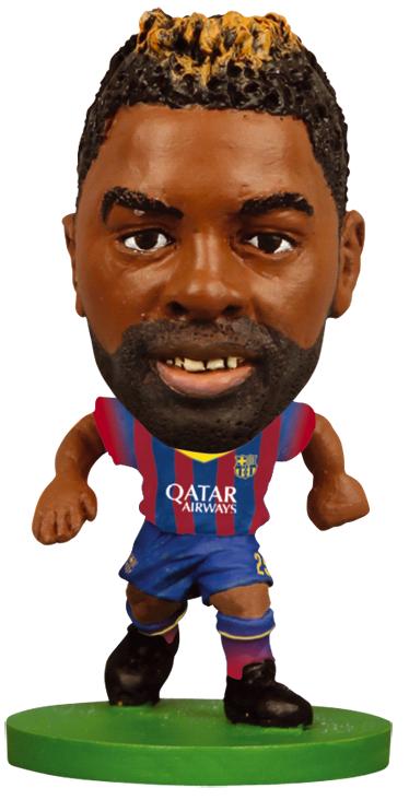 SoccerStarz - Barcelona Alex Song - Home Kit (2014 version) (Figure)