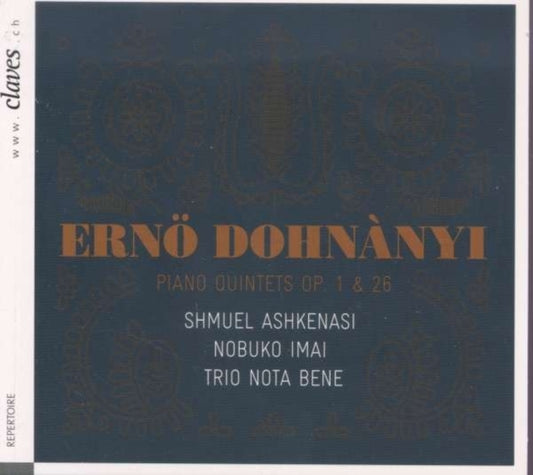 Trio Nota Bene / Shmu - Dohnanyi Quintets (CD)
