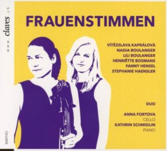 Duo - Anna Fortova & Kathrin Schmidlin - Frauenstimmen Womens Voices (CD)
