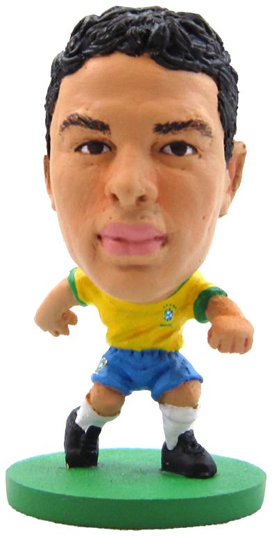 SoccerStarz - Brazil Thiago Silva - Home Kit (Figure)