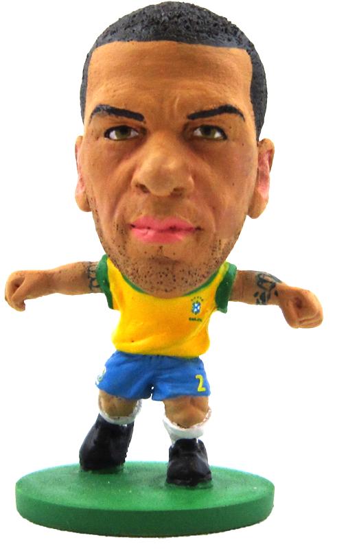 Soccerstarz - Brazil Dani Alves - Home Kit (Figures)