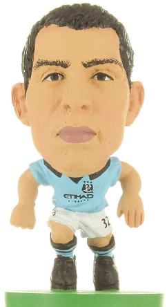 SoccerStarz - Man City Carlos Tevez - Home Kit (2014 version) (legend) (Figure)