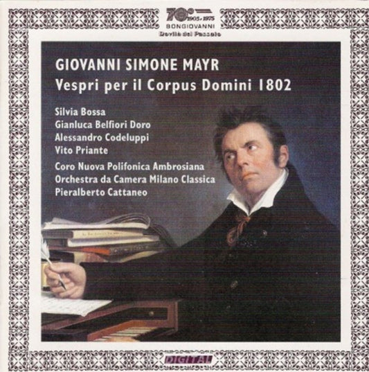 Giovanni Simon Mayr - Vespri Per Il Corpus Domini 18 (CD)