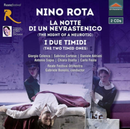 Various Artists - Nino Rota: La Notte Di Un Nevrastenico / I Due Timidi (CD)