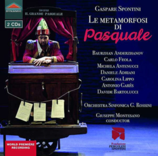 Orch Sinfonica G. Rossini - Gaspare Spontini: Le Metamorfosi Di Pasquale (CD)