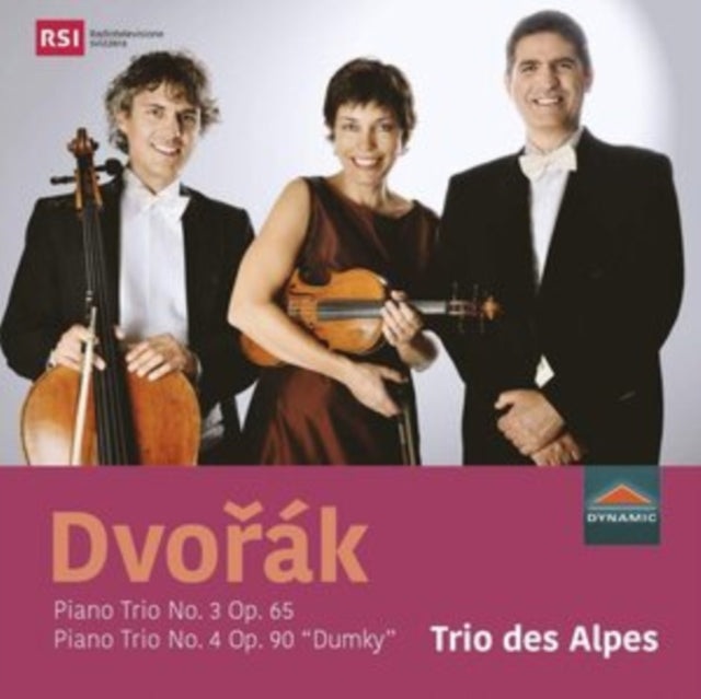 Trio Des Alpes - Antonin Dvorak: Piano Trio No. 3. Op.65 & Piano Trio No. 4. Op.90 Dumky (CD)