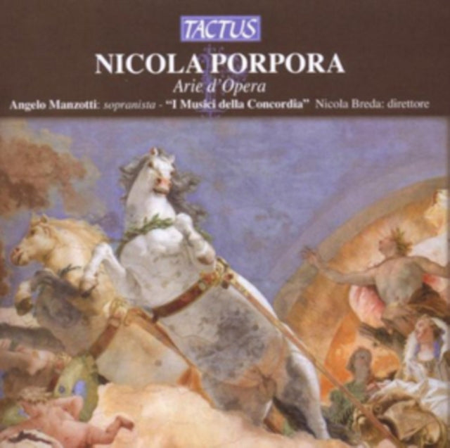 Porpora Nicola - Angelo Manzotti (CD)