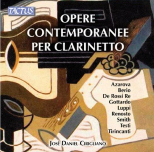 Jose Daniel Cirigliano - Contemporary Clarinet Works (CD)
